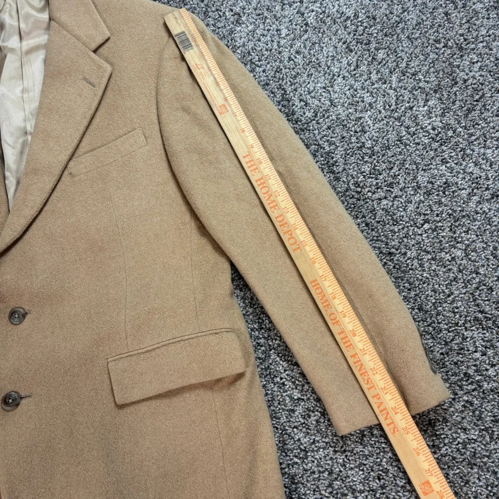 Polo Ralph Lauren Camel Hair Men's 41 Blazer Tan Vintage Sport Coat Made in USA